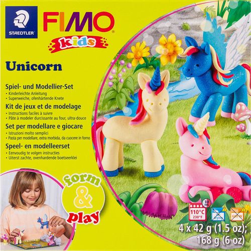 Fimo kids form & play Einhorn