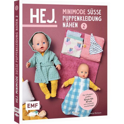 Buch "Hej. Minimode süße Puppenkleidung nähen 2"