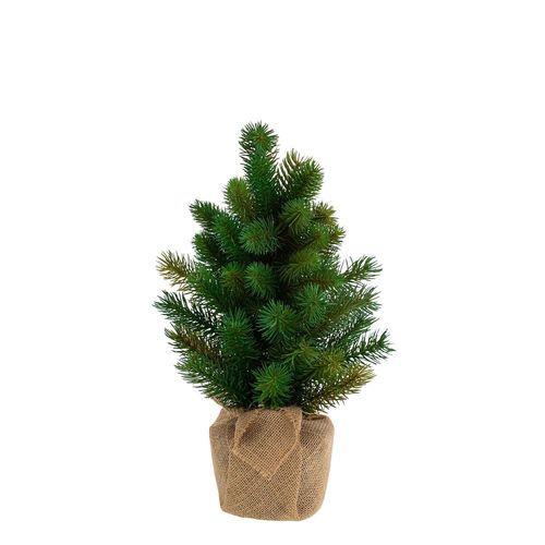 Tannenbaum, 45 cm, mit Jute