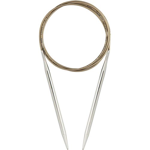 addi Rundstricknadeln, Messing, 150 cm