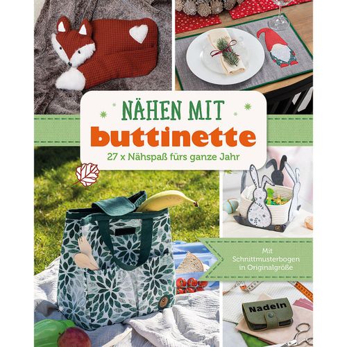 Buch "Nähen mit buttinette – 27 x Nähspaß fürs ganze Jahr" Image