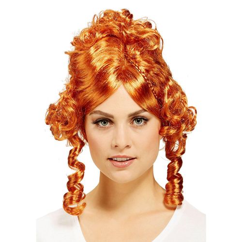 Lockenperücke "Barock", kupfer Image