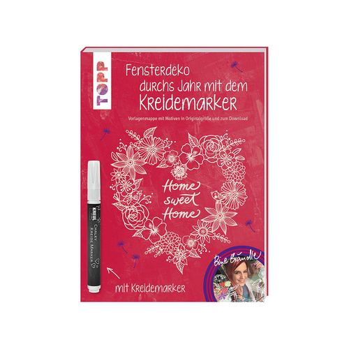 Vorlagenmappe "Fensterdeko durchs Jahr mit dem Kreidemarker"