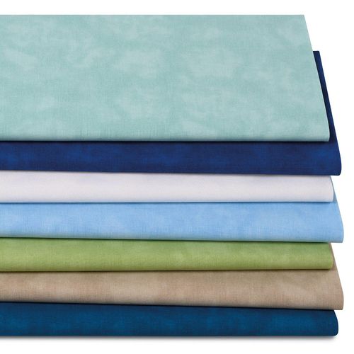 Patchwork- und Quiltpaket "Moiré", Meer & Strand Image