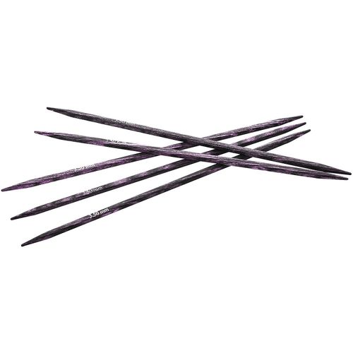 KnitPro Strumpfstricknadeln "Cubics ", quadratisch, Birkenholz, 20 cm Image