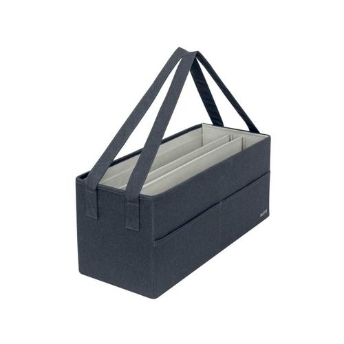 Leitz Hot Desking Tasche aus Stoff, Samtgrau