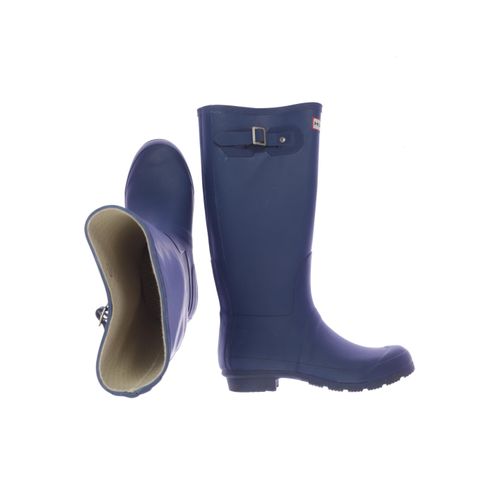 Hunter Damen Stiefel, blau, Gr. 38