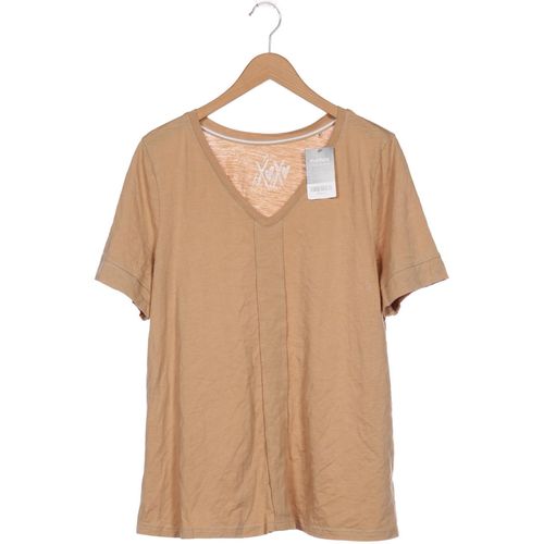 sheego Damen T-Shirt, beige, Gr. 44