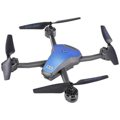 Reely Marathon Quadrocopter RtF Einsteiger, Kameraflug Blau (metallic)