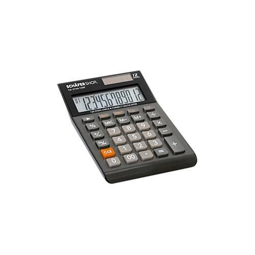 Tischrechner CD-2739-12RP, 12-stelliges LC-Display, Prüf- und Korrekturfunktion