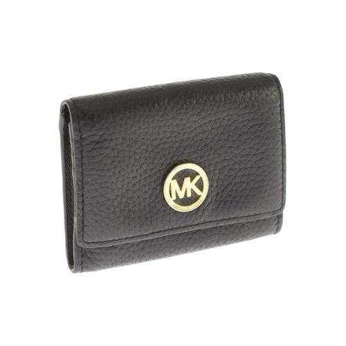 Michael Michael Kors Damen Portemonnaie, schwarz, Gr.