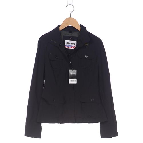 blauer Damen Jacke, schwarz, Gr. 38