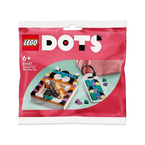 LEGO DOTS 30637 Tier-Ablageschale & Taschenanhänger