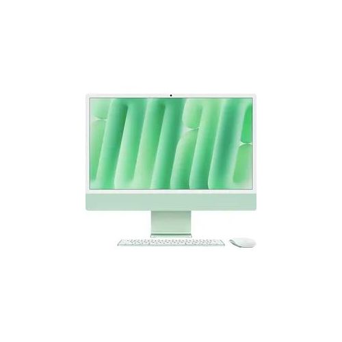 APPLE iMac (2024), MWUE3D/A, All-in-One PC mit 23.5 Zoll Display, Apple M4 Chip, 16 GB RAM, 8-Core GPU, 256 SSD, Grün