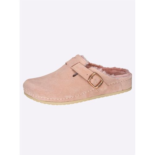 Hausschuh MUBB Gr. 40, rosa (rose) Damen Schuhe