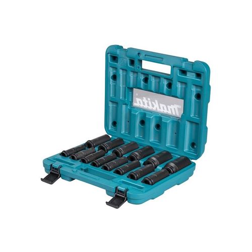 Makita E-16586 Impact Black impact Socket Set - 14 Pieces