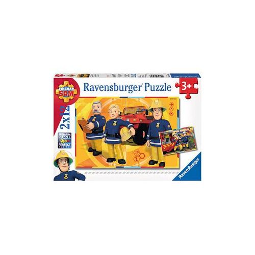 Ravensburger Feuerwehrmann Sam Im Einsatz Puzzle, 2 x 12 Teile