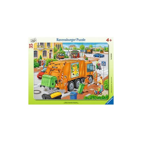 Ravensburger Müllabfuhr Puzzle, 35 Teile