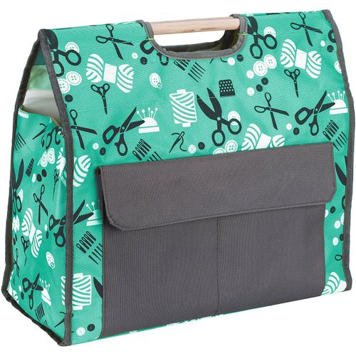 Kleiber Nähmaschinen-Tasche, türkis, Größe: 43 x 41 x 21 cm Image