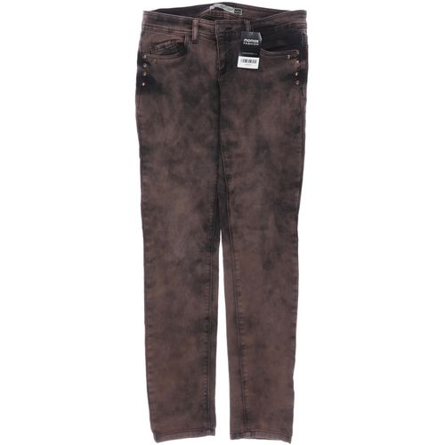 Fresh Made Damen Jeans, braun, Gr. 0