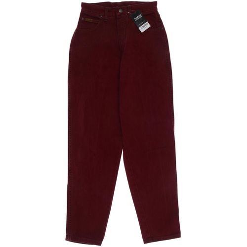 Wrangler Damen Jeans, bordeaux, Gr. 25