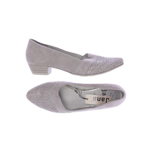 Jana Damen Pumps, grau, Gr. 37.5