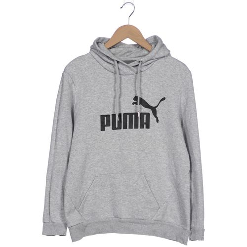 Puma Damen Kapuzenpullover, grau, Gr. 44