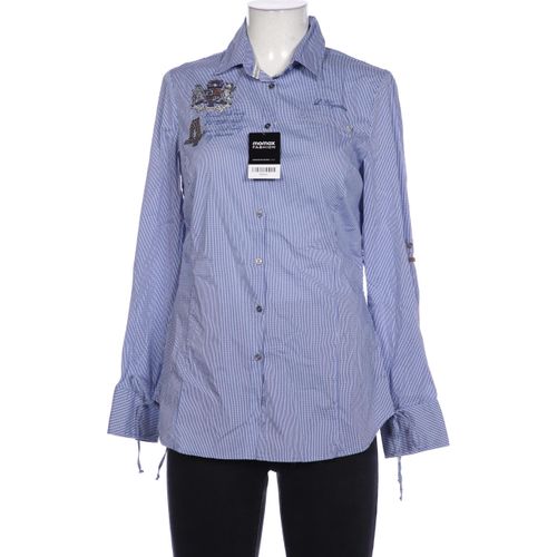 L Argentina Damen Bluse, blau, Gr. 40