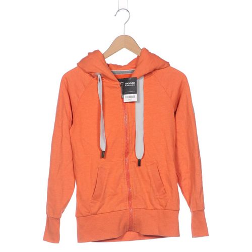 Elbsand Damen Kapuzenpullover, orange, Gr. 36