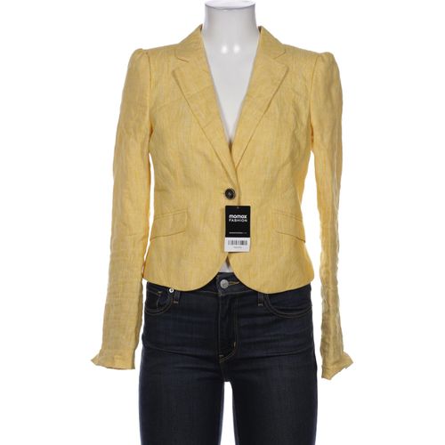 Mexx Damen Blazer, gelb, Gr. 38