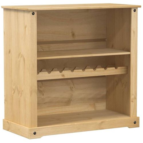 Vidaxl - Weinschrank Corona 107,5x51x105,5 cm Massivholz Kiefer