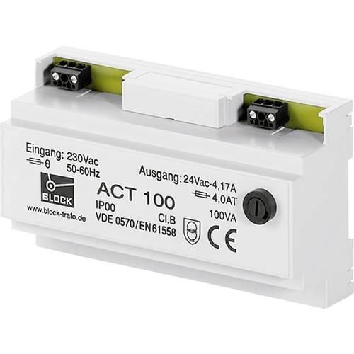 Block ACT 25 Sicherheitstransformator 1 x 230 V/AC 1 x 24 V/AC 25 VA 1.041 A