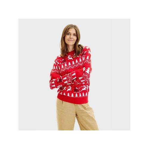 Jule-Sweaters - The stylish Christmas sweater red - XL - *DEMO*