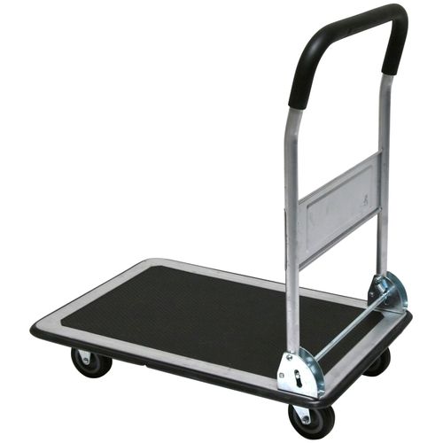 Transportwagen SZ METALL, grau (anthrazit), B:47cm H:83cm L:73cm, Stahl, Transportwagen, bis zu 150 kg Tragkraft