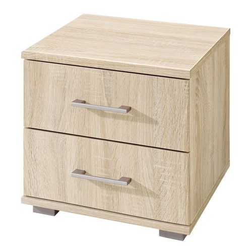 Nachtkommode PRIESS, braun (struktureichefarben hell), B:41cm H:37cm T:38cm, Sideboards