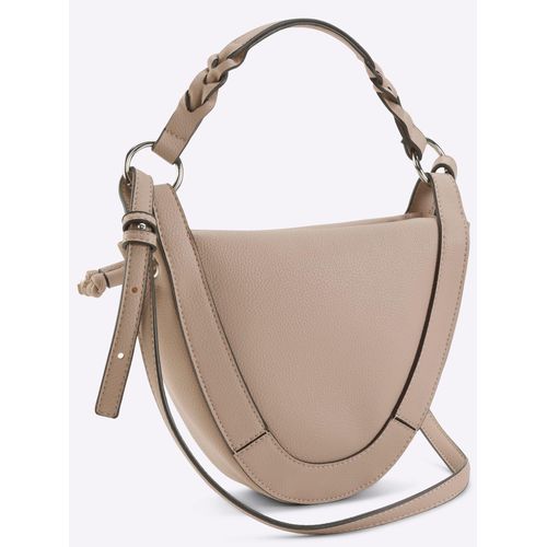 Handtasche HEINE Gr. B/H/T: 24cm x 22cm x 6cm, beige Damen Taschen