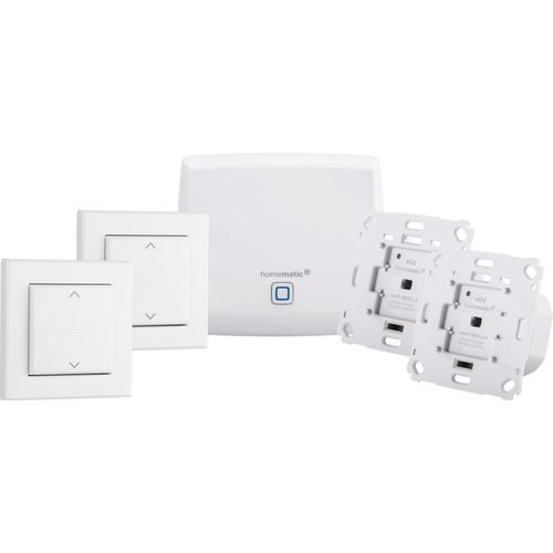 HOMEMATIC IP Smart-Home Starter-Set "Starter Set Beschattung" Smart-Home-Stationen weiß