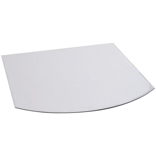 FIREFIX Bodenschutzplatte Bodenschutzplatten BxL: 100x120 cm, 8 mm, Segmentbogen Gr. B/H/L: 100cm x 0,8mm x 120cm, farblos (transparent)