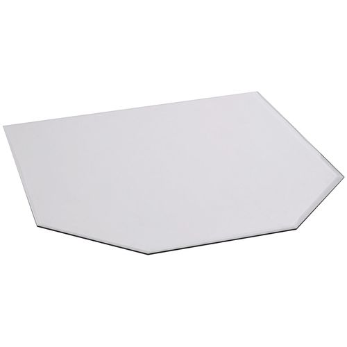 FIREFIX Bodenschutzplatte Bodenschutzplatten BxL: 100x120 cm, 8 mm, Sechseck Gr. B/H/L: 100cm x 0,8mm x 120cm, farblos (transparent)