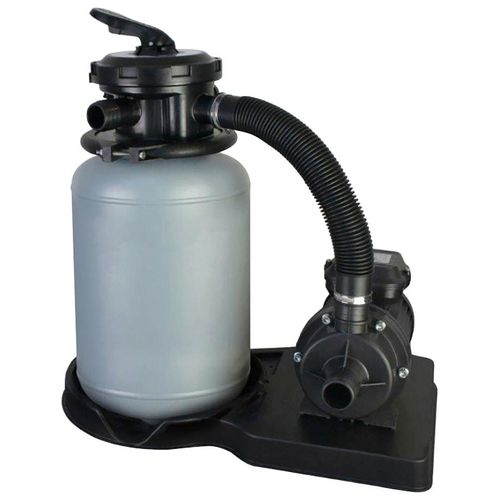 Sandfilteranlage SUMMER FUN "SF 122", grau (grau, schwarz), B:30cm H:56cm L:50cm, Kunststoff, Filteranlagen, 4000 l/h