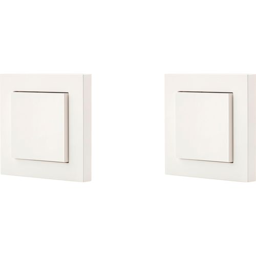 EVE Schalter "Light Switch (HomeKit) 2er Pack", weiß, B:8,5cm H:8,5cm L:4,1cm, Schalter
