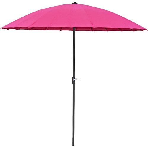 Sonnenschirm GARDEN PLEASURE Standschirme pink mit 24 Streben,