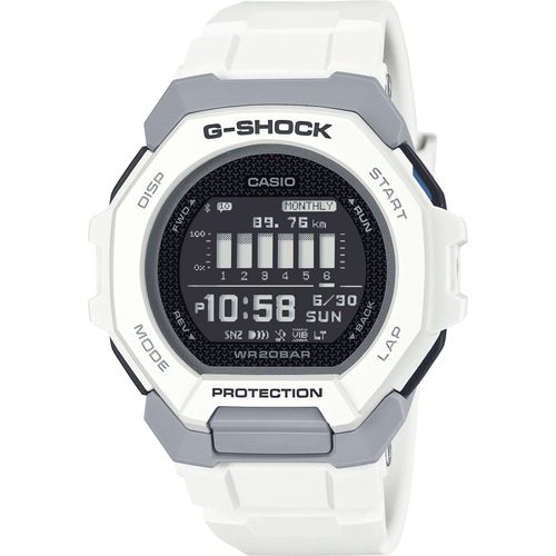 Smartwatch CASIO G-SHOCK Smartwatches weiß Armbanduhr, Herrenuhr, Bluetooth, bis 20 bar wasserdicht