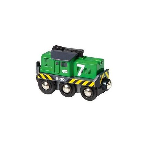 BRIO® Batterie-Frachtlok 33214 Spielzeugeisenbahnen