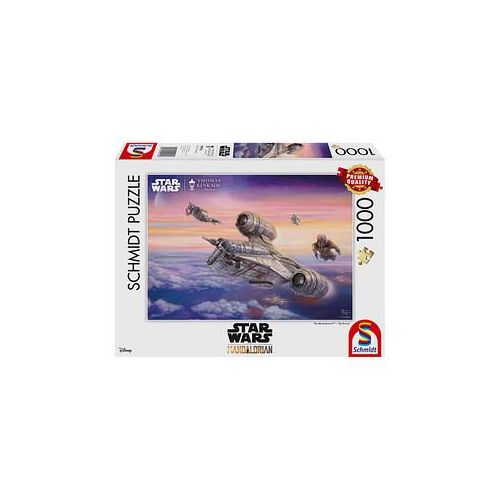 Schmidt Star Wars The Mandalorian – Die Eskorte Puzzle, 1000 Teile