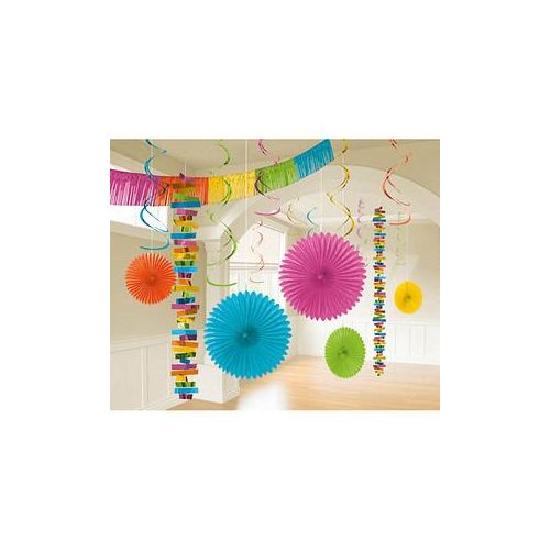 amscan® Partydeko-Set mehrfarbig