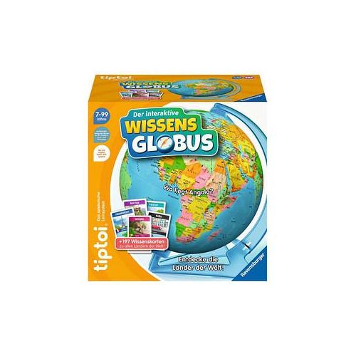 Ravensburger tiptoi Spiel - Der interaktive Wissens-Globus Lernspielzeug