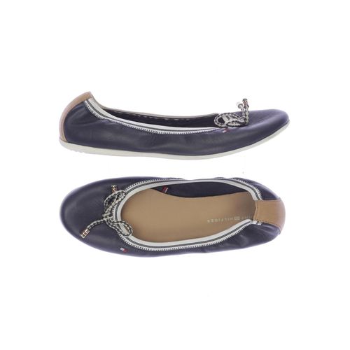 Tommy Hilfiger Damen Ballerinas, marineblau, Gr. 36