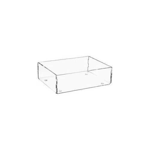 Sortierbox aus Plexiglas transparent, 1 Fach, 160 x 120 x 50 mm - 93 156 18