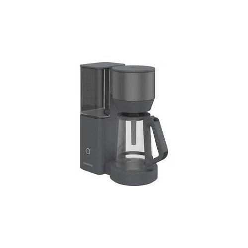 GRUNDIG Filterkaffeemaschine "KM 7340" Kaffeemaschinen Gr. 1,5 l, 10 Tasse(n), grau (dark inox)